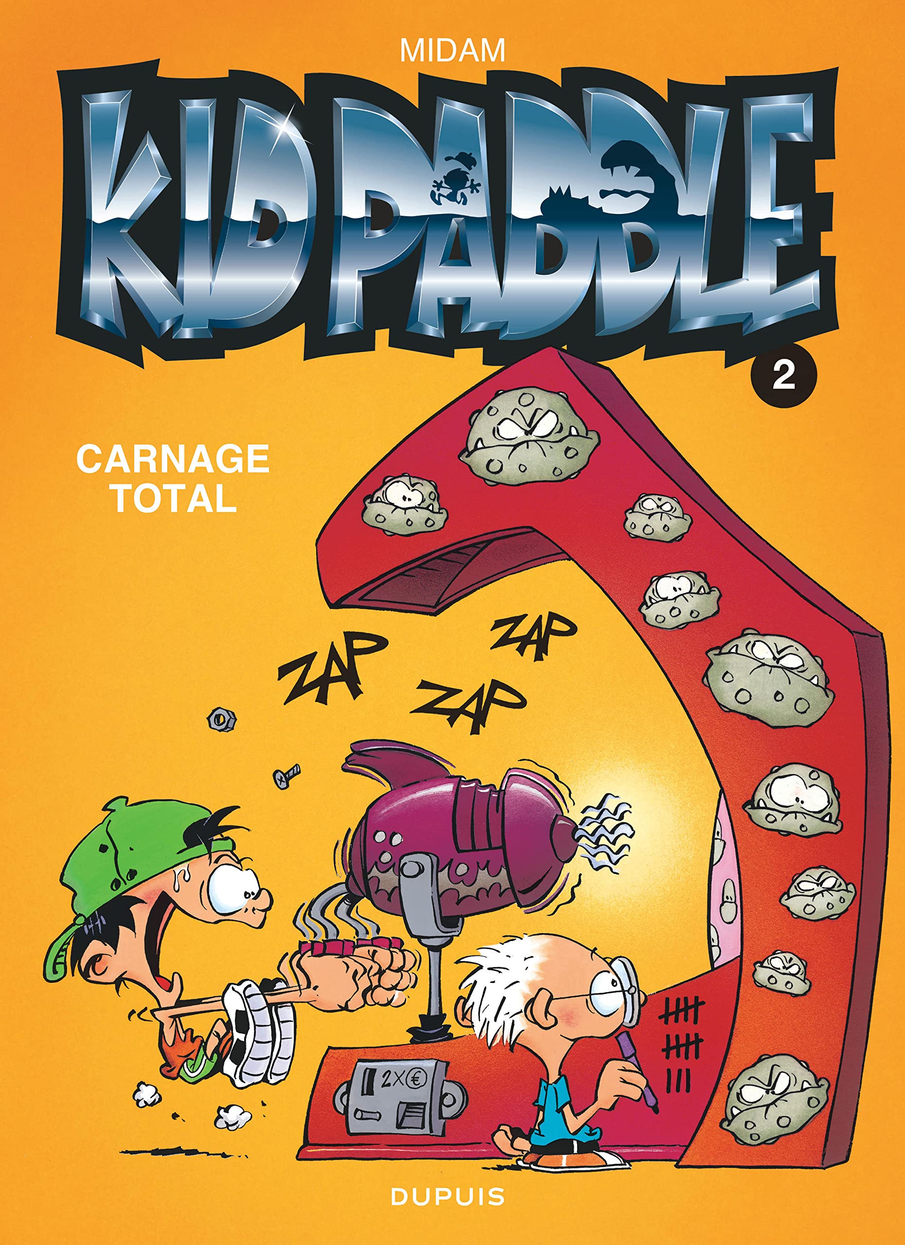 jaquette livre Kid Paddle, tome 2 : Carnage total