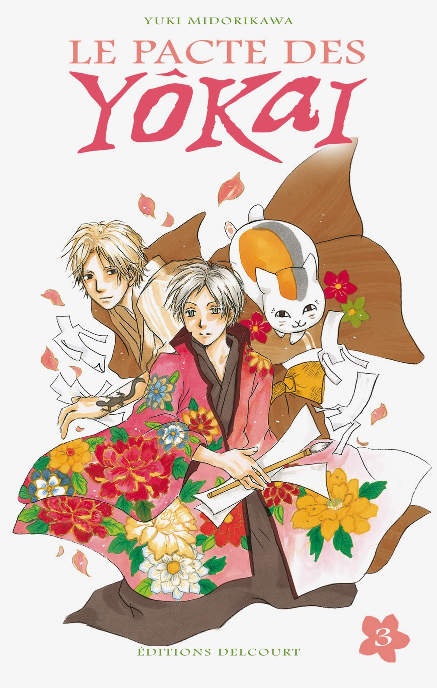 jaquette livre Le pacte des Yôkai, Tome 3 :