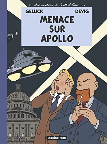 jaquette livre Les Aventures De Scott Leblanc Tome 2 - Menace Sur Apollo