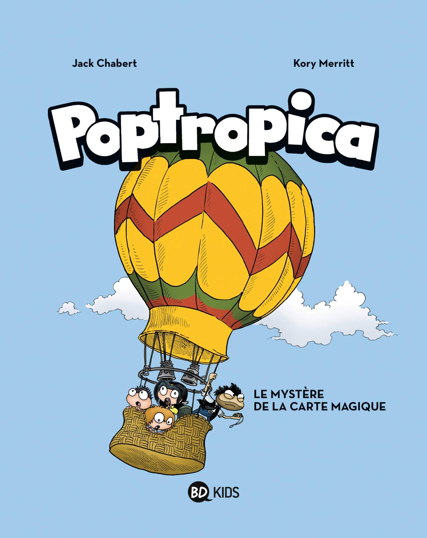 jaquette livre Poptropica, Tome 01: Le mystère de la carte magique