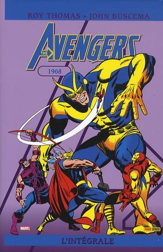 jaquette livre The Avengers : L'intégrale - 1968