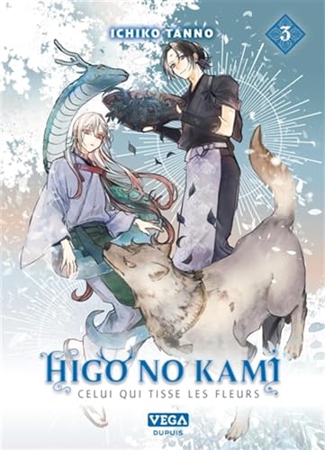 jaquette livre Higo no Kami - Celui qui tisse les fleurs - Tome 3