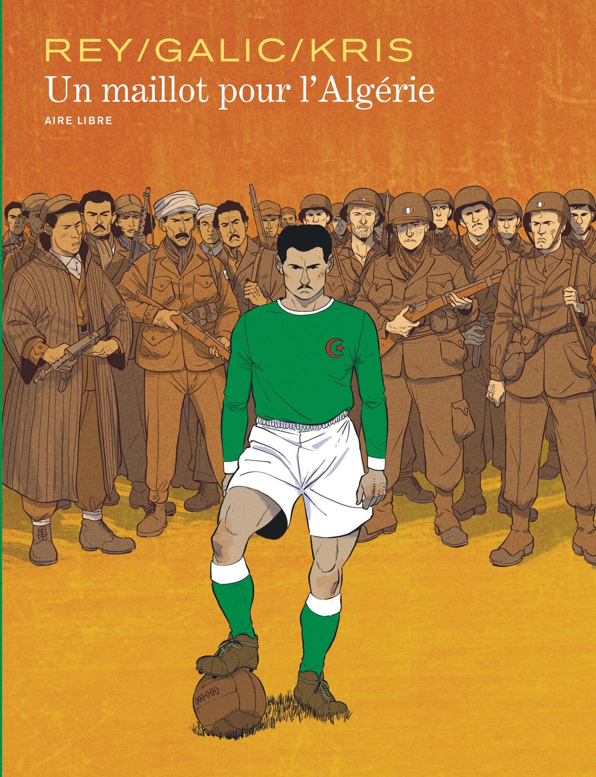jaquette livre Un maillot pour l'Algérie - tome 0 - Un maillot pour l'Algérie