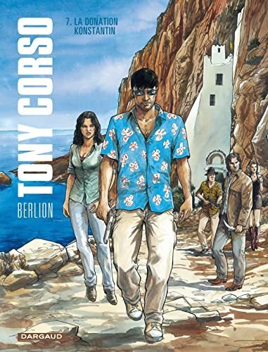 jaquette livre Tony Corso Tome 7 - La Donation Konstantin