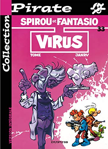 jaquette livre Spirou Et Fantasio Tome 33 : Virus