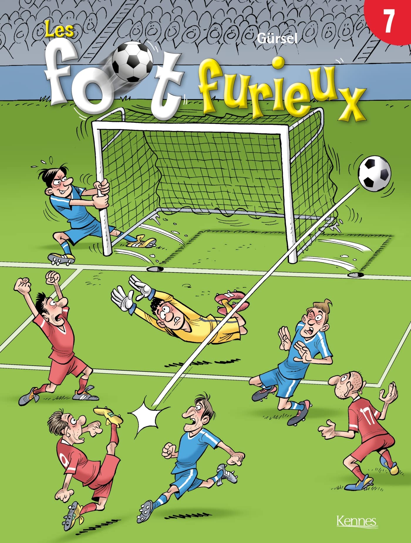 jaquette livre Les foot furieux, Tome 7 :