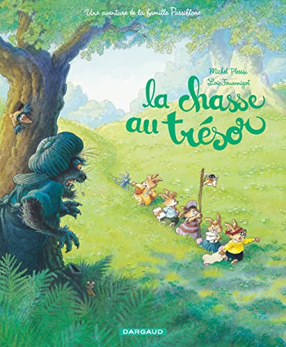jaquette livre La Chasse Au Trésor - Une Aventure De La Famille Passiflore