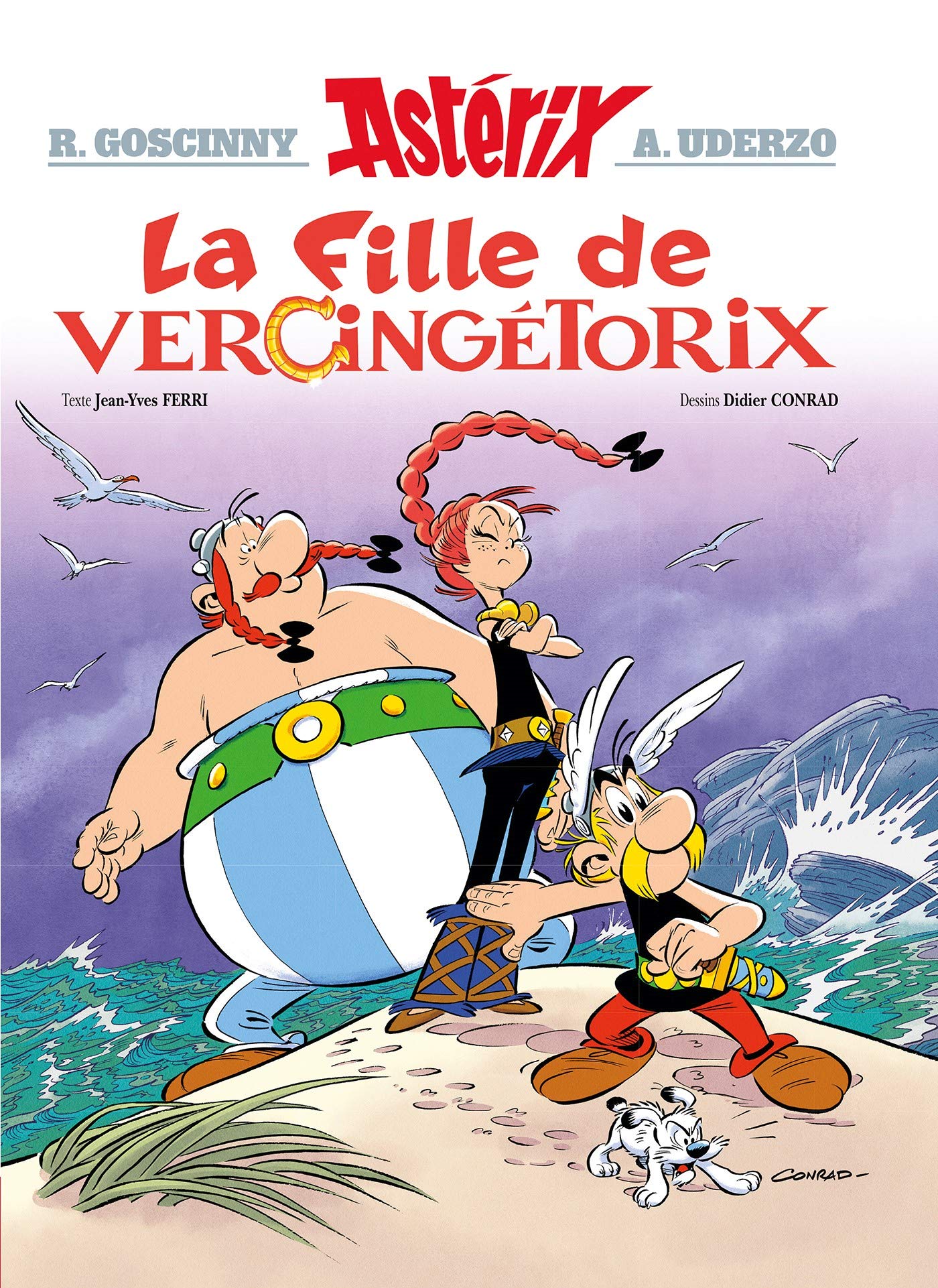jaquette livre Astérix - La Fille de Vercingétorix - n°38