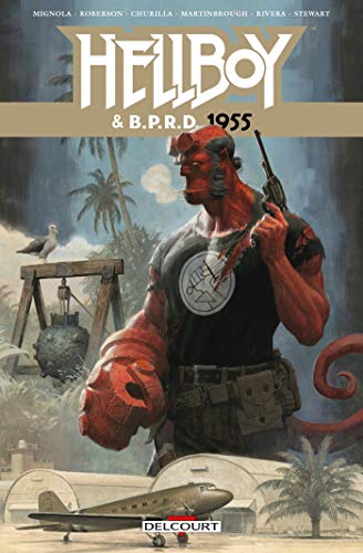 jaquette livre Hellboy & B.P.R.D. Tome 4 - 1955