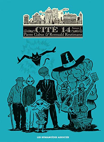 jaquette livre Cité 14 Saison 2 - Intégrale