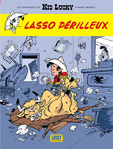 jaquette livre Les Aventures De Kid Lucky Tome 2 - Lasso Périlleux