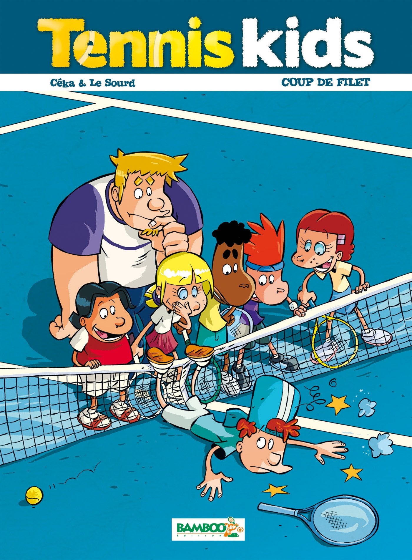 jaquette livre Tennis kids - tome 2 - Coup de filet