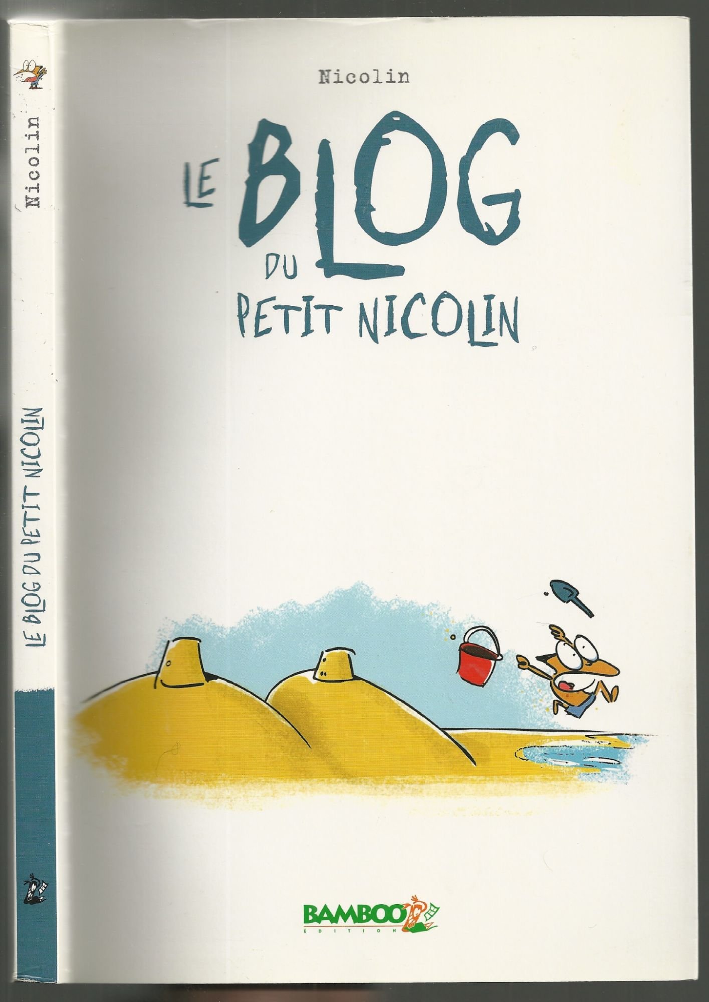 jaquette livre Le blog du petit Nicolin