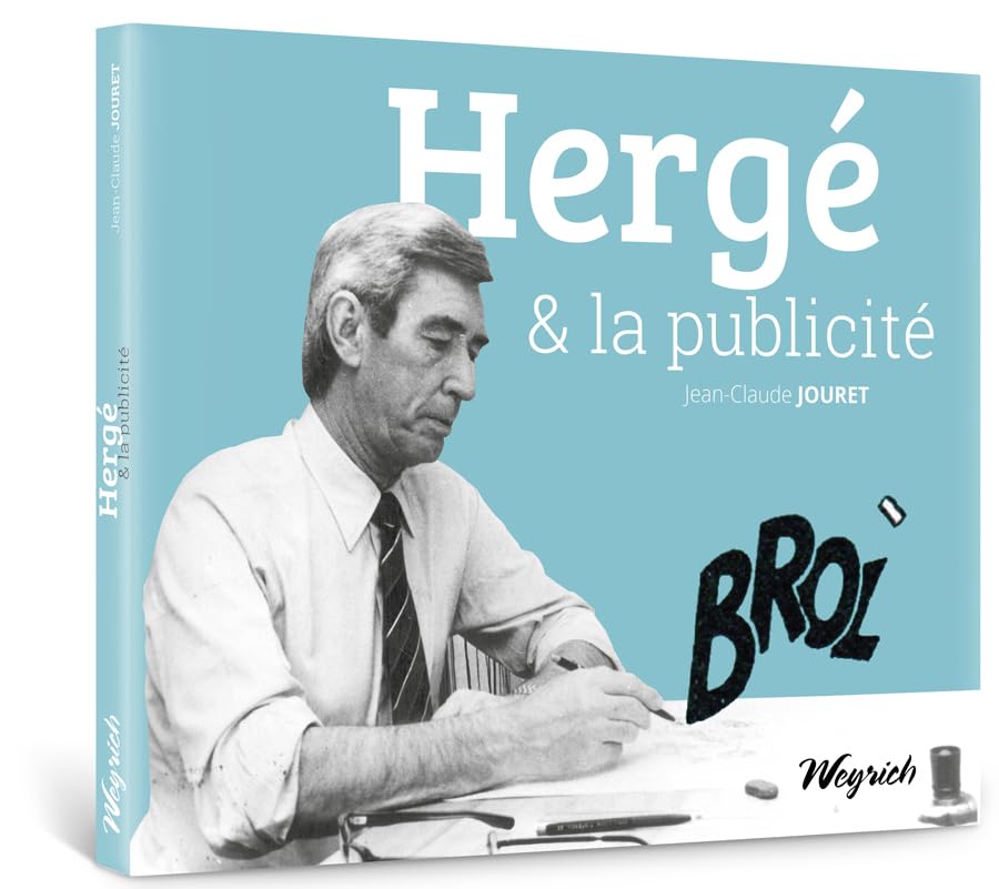 jaquette livre Hergé & La Publicité