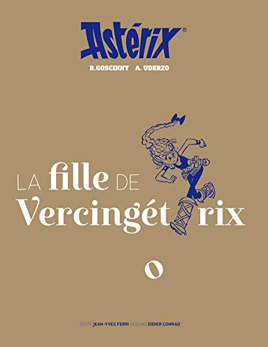 jaquette livre Astérix Tome 38 - La Fille De Vercingétorix - Artbook - Coffret Avec 5 Ex-Libris