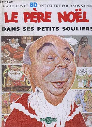 jaquette livre Le Pere Noel Dans Ses Petits Souliers