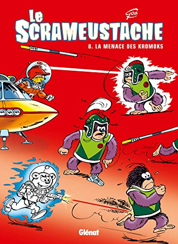 jaquette livre Le Scrameustache Tome 8 - La Menace Des Kromoks