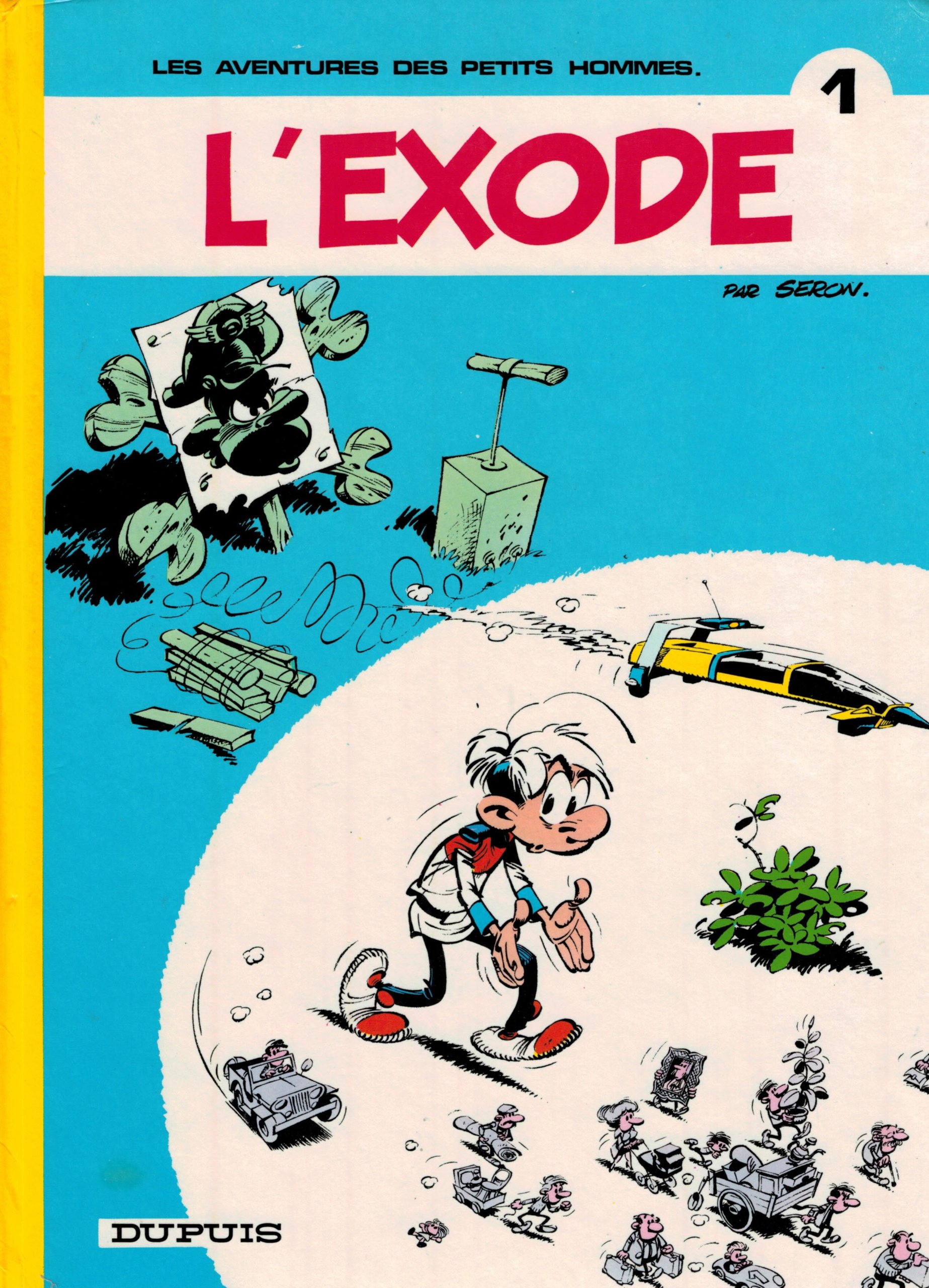 jaquette livre Les Petits Hommes,  tome 1, L'exode