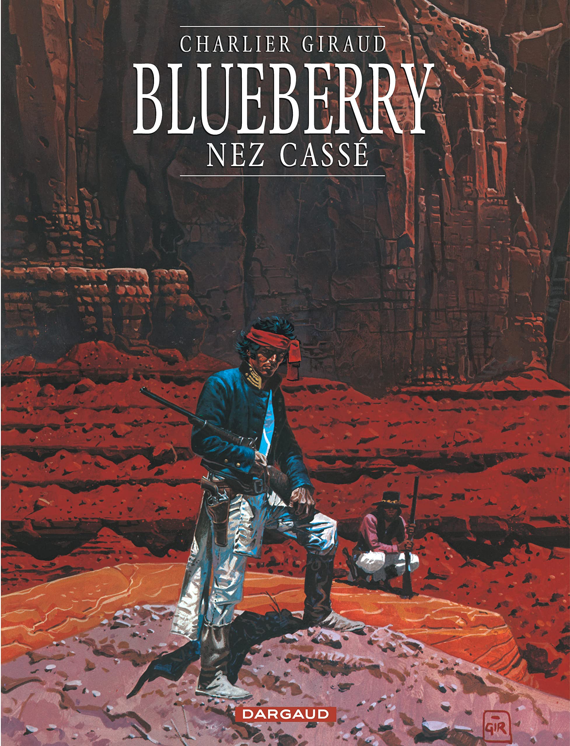 jaquette livre Blueberry, tome 18 : Nez cassé