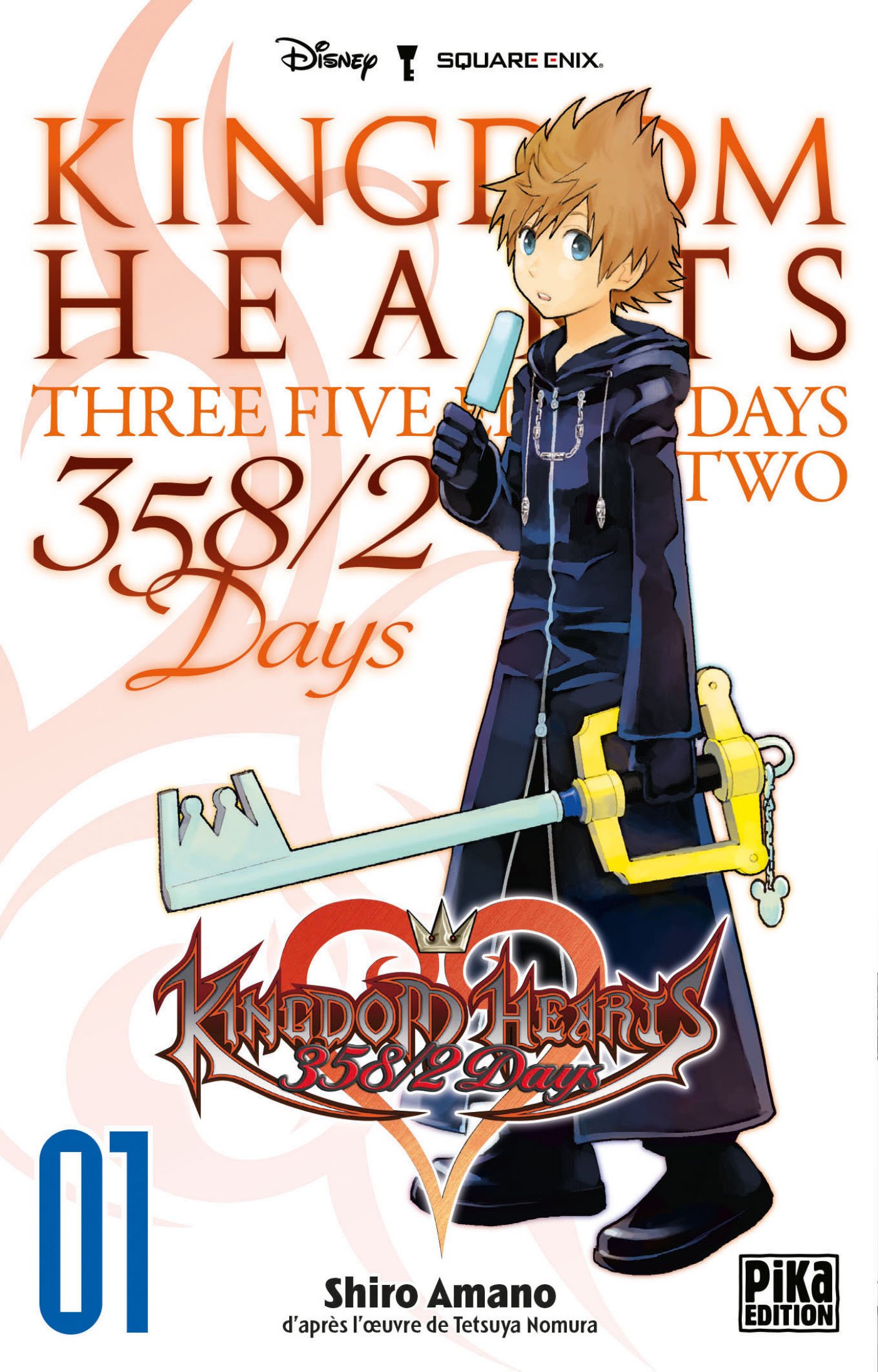 jaquette livre Kingdom Hearts 358/2 Days T01
