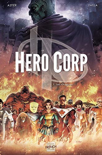 jaquette livre Hero Corp - Tome 1 : Les Origines