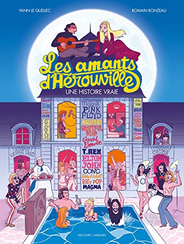 jaquette livre Les Amants D'hérouville - Une Histoire Vraie