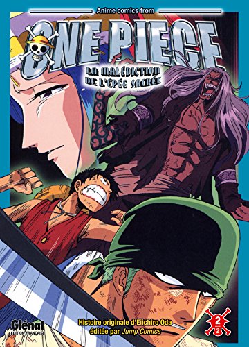 jaquette livre One Piece - La malédiction de l'épée sacrée - Tome 2