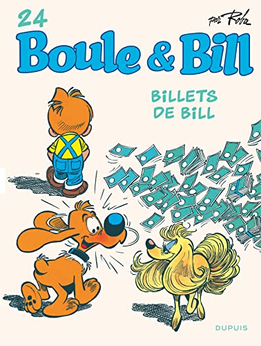 jaquette livre Boule & Bill Tome 24 - Billets De Bill