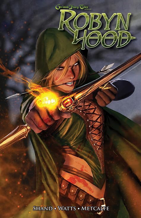 jaquette livre Grimm Fairy Tales Tome 1 - Robyn Hood