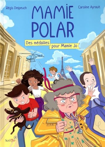 jaquette livre Mamie Polar - Des Médailles Pour Mamie Jo