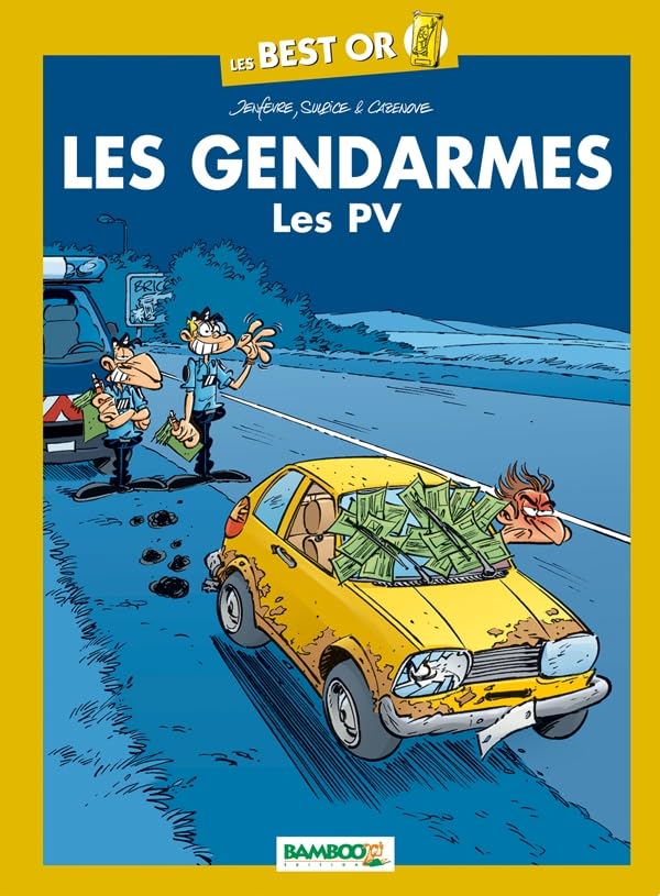 jaquette livre Les Gendarmes - Best Or - Spécial PV