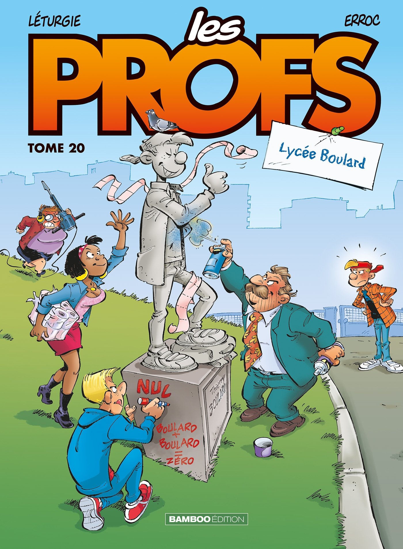 jaquette livre Les Profs - tome 20 - Lycée Boulard