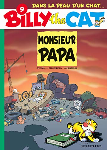 jaquette livre Billy The Cat Tome 9 - Monsieur Papa