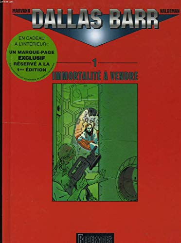 jaquette livre Dallas Barr Tome 1 - Immortalité À Vendre