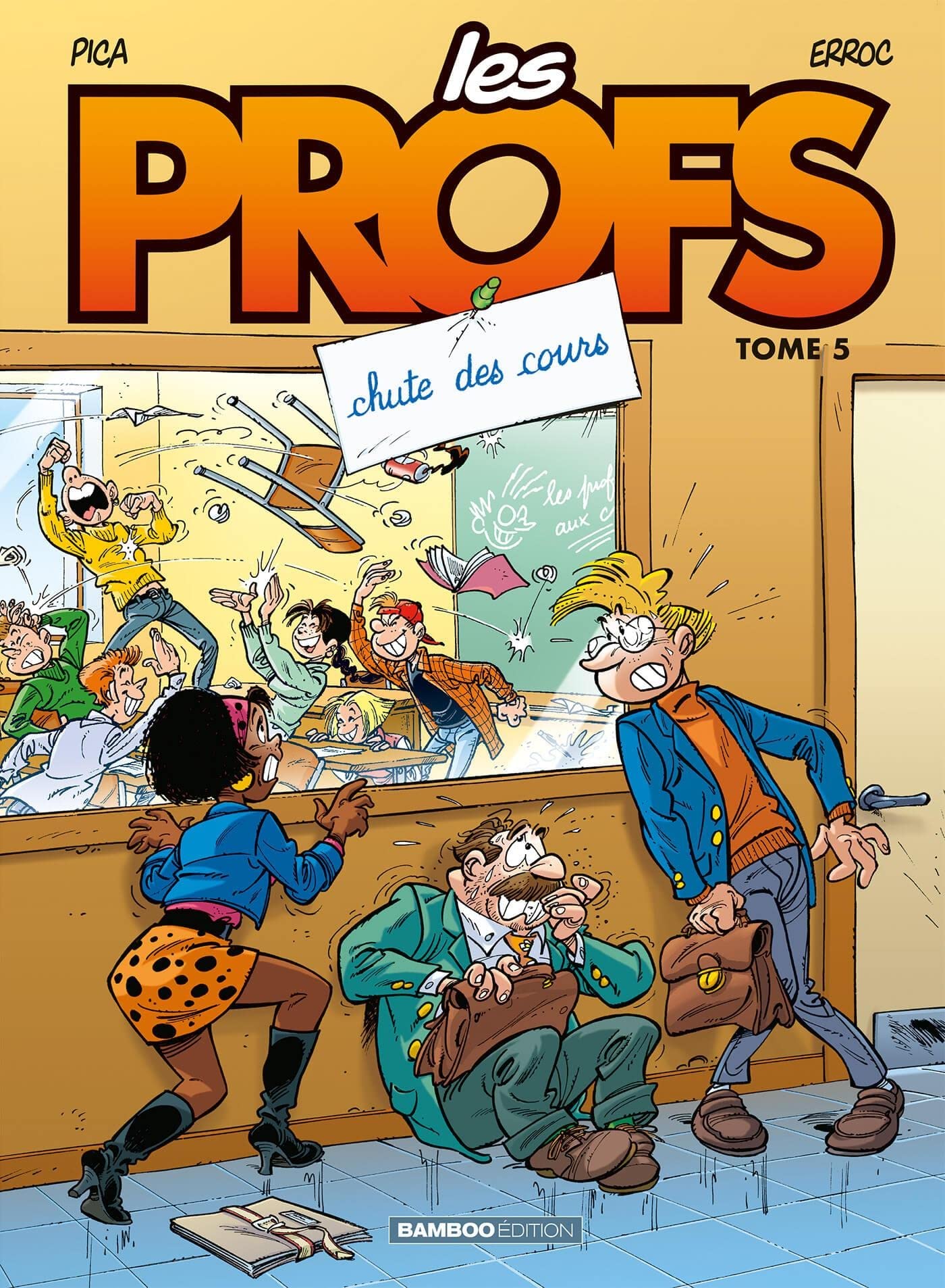 jaquette livre Les Profs, Tome 5 : Chute des cours