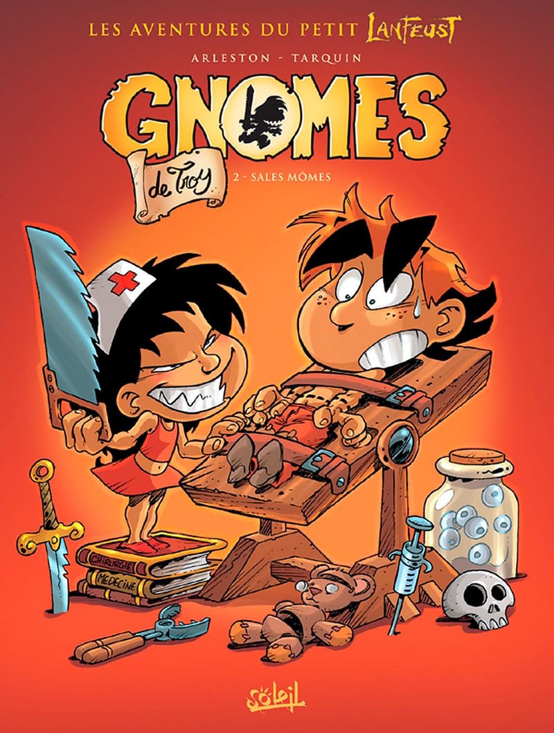 jaquette livre Gnomes de Troy T02: Sales mômes