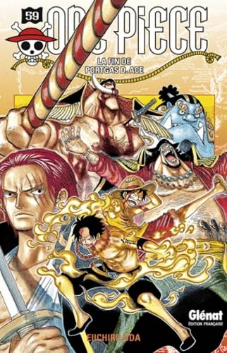 jaquette livre One piece - 1re édition - Tome 59 : La fin de Portgas D. Ace