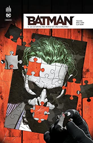 jaquette livre Batman Rebirth Tome 4 - La Guerre Des Rires Et Des Énigmes