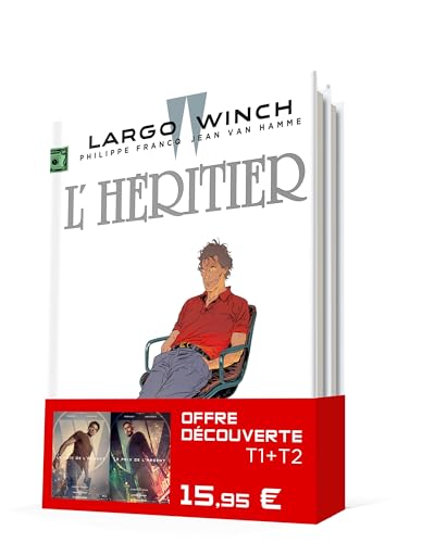 jaquette livre Largo Winch - Bipack (T1-T2) Largo Winch