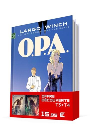 jaquette livre Largo Winch - Bipack (T3-T4) Largo Winch