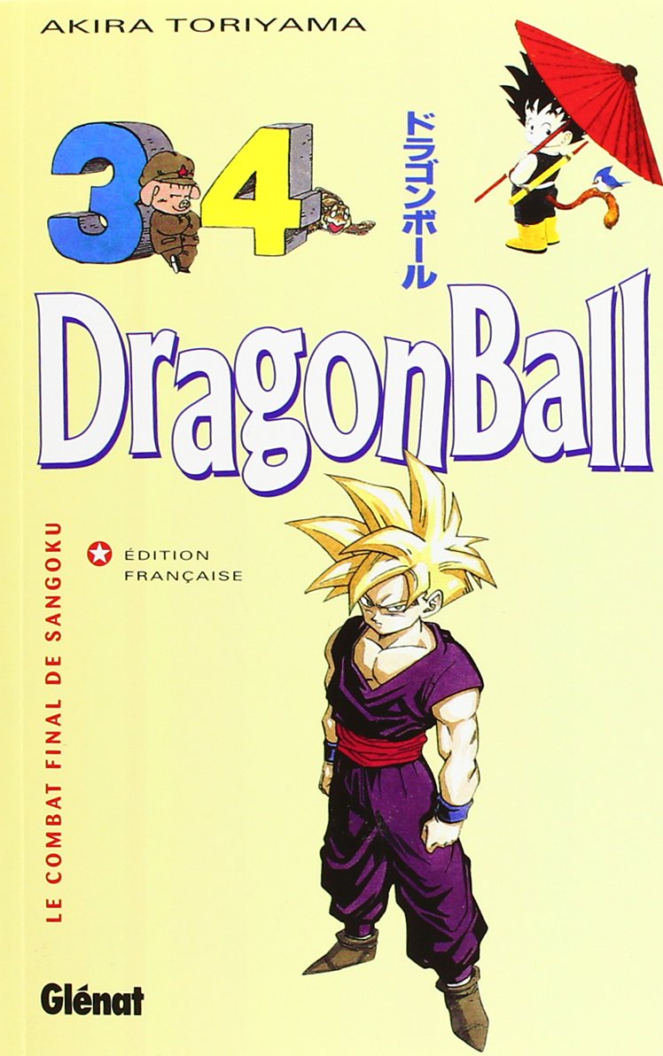 jaquette livre Dragon ball Vol.34