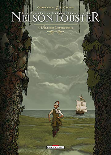 jaquette livre Les Aventures Extraordinaires De Nelson Lobster Tome 1 - L'île Des Lestrygons