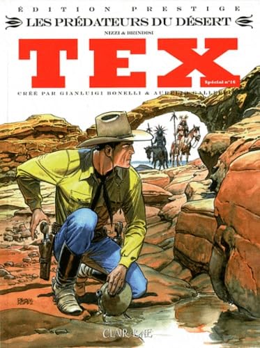 jaquette livre Tex Spécial Tome 16 - Les Prédateurs Du Désert