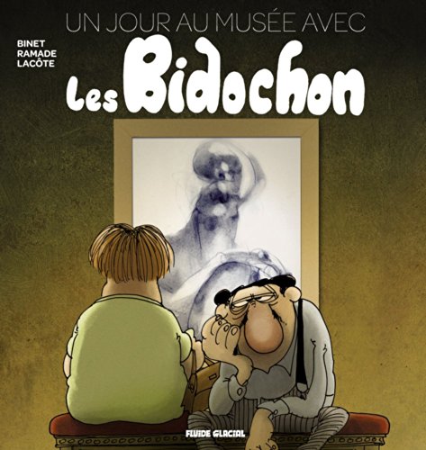 jaquette livre Un Jour Au Musée Avec Les Bidochon