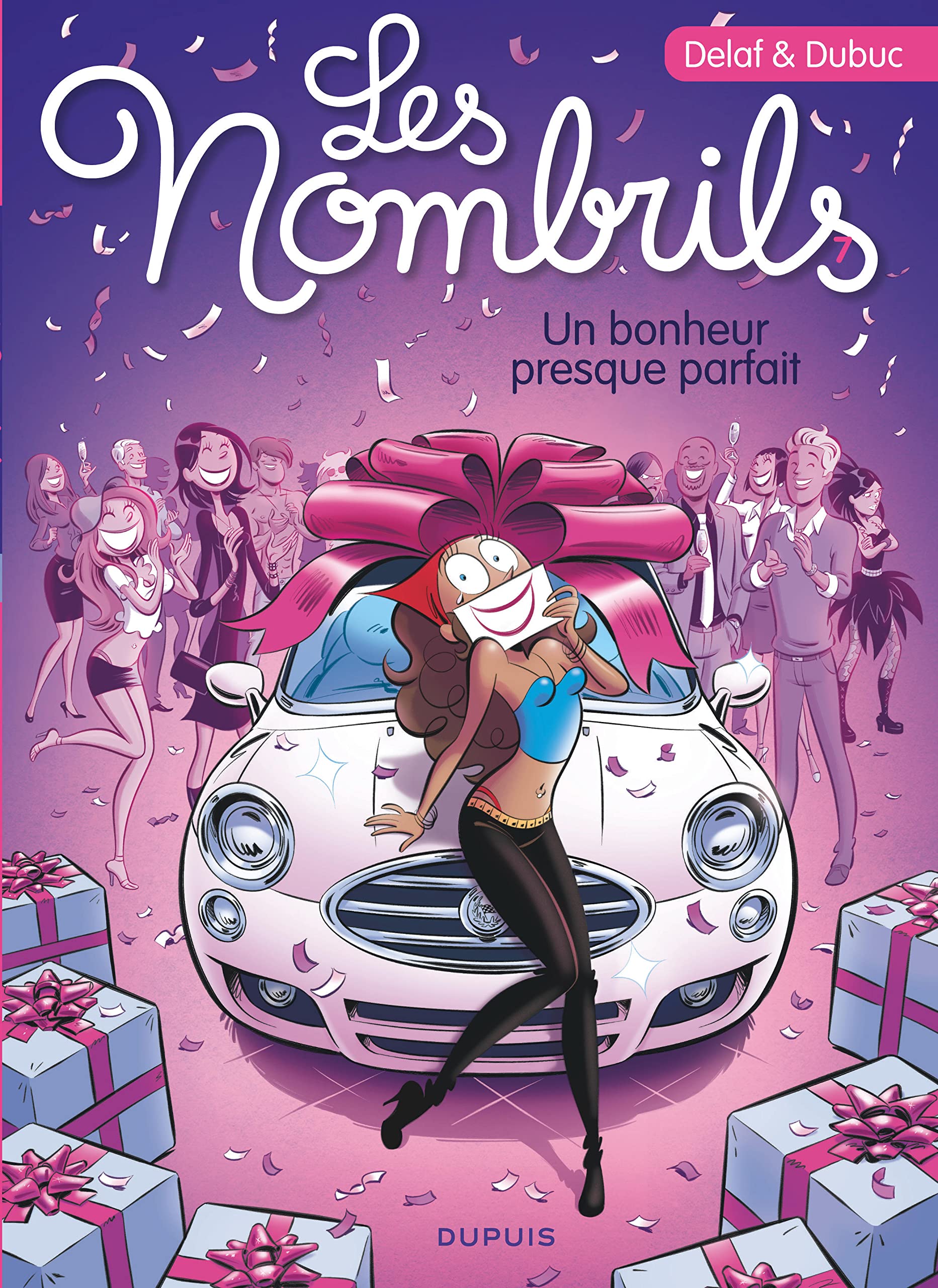 jaquette livre Les Nombrils - tome 7 - Un bonheur presque parfait