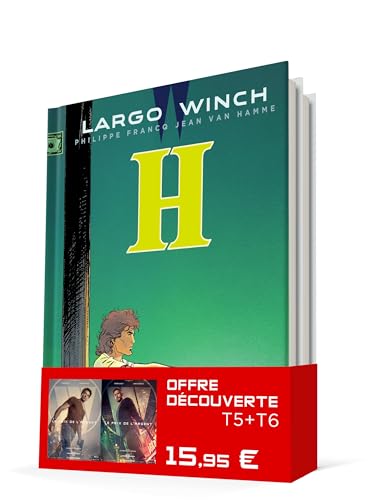 jaquette livre Largo Winch - Bipack (T5-T6) Largo Winch