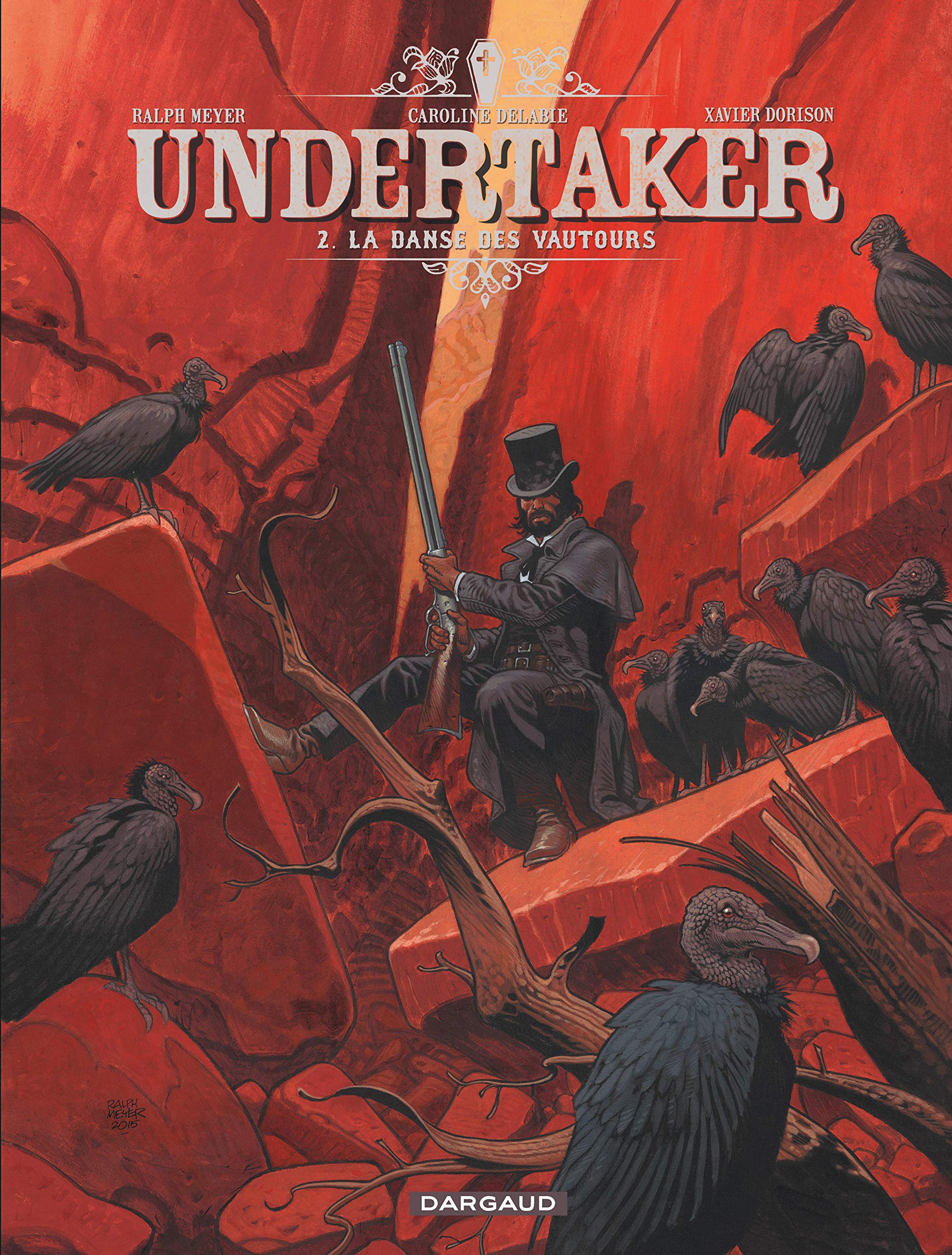jaquette livre Undertaker - tome 2 - La danse des vautours