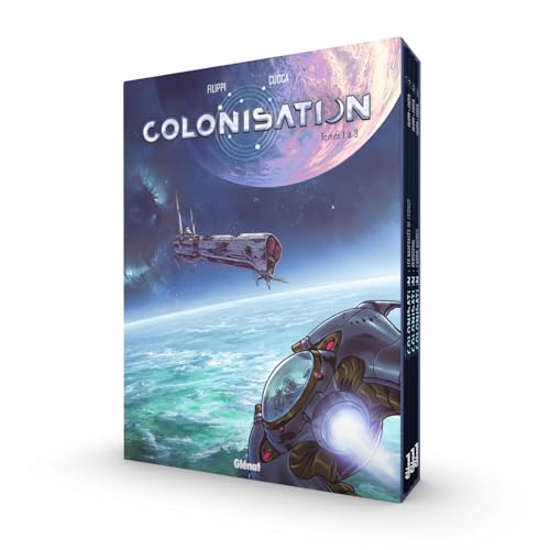 jaquette livre Colonisation - Coffret En 3 Volumes - Tome 1, Les Naufragés De L'espace - Tome 2, Perdition - Tome 3, L'arbre Matrice - Avec 1 Poster Exclusif