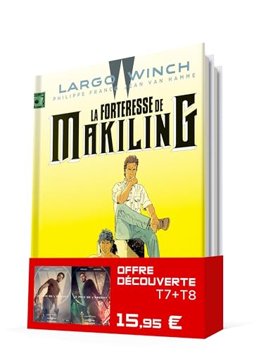 jaquette livre Largo Winch - Bipack (T7-T8) Largo Winch