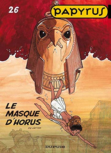 jaquette livre Papyrus Tome 26 - Le Masque D'horus